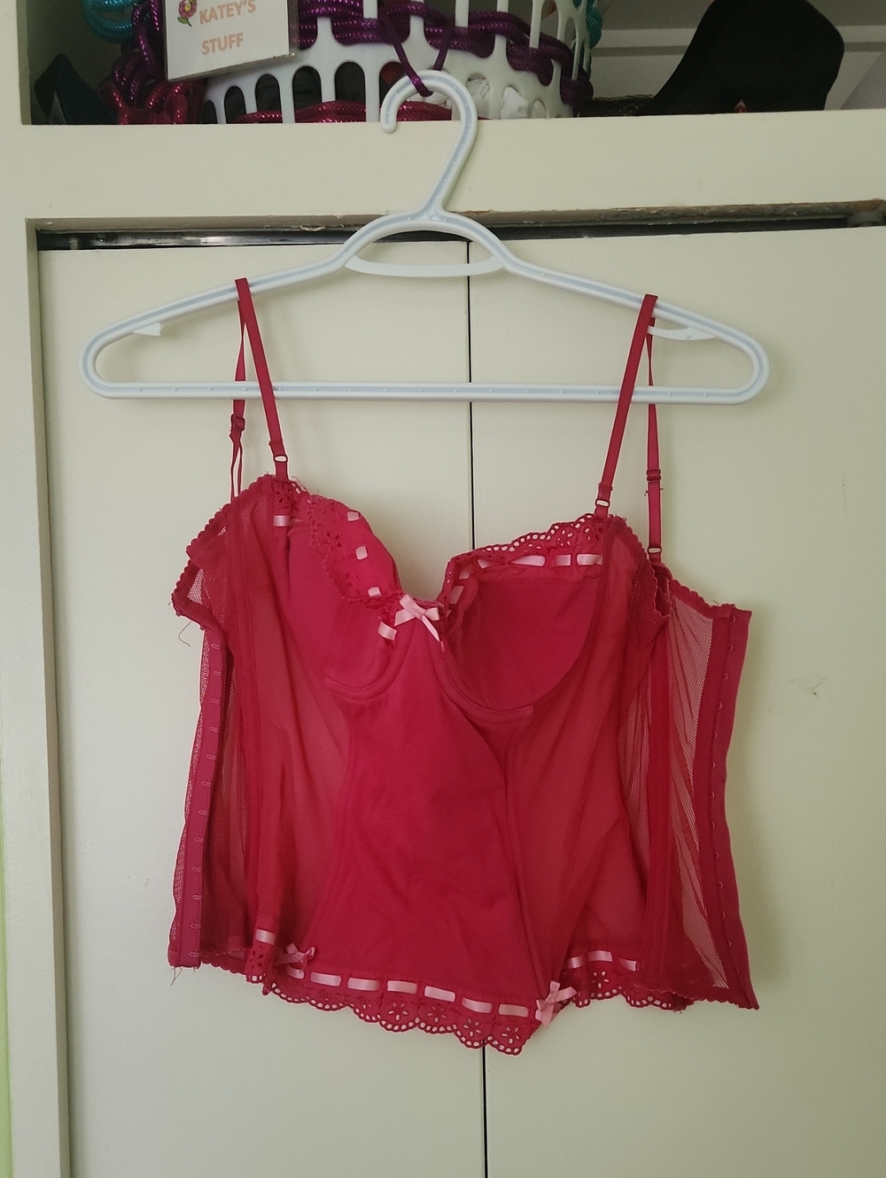 Cerie Hot Pink Corset